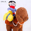 Costume de Chien Cowboy à Cheval