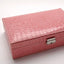 Elegant Cosmetic Leather Jewelry Box