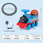 Tren Eléctrico para Niños Gbruno 6V con 16 Pistas - Marino