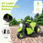 Motocicleta eléctrica para niños de 6V con generador de burbujas - Verde