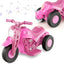 6V Kids Electric Ride-On Motorcycle with Bubble Maker - Pink