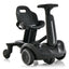 6V Kids Ride On Drift Car - 360° Spin & Adjustable Heights - Black