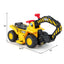6V Kids Ride On Excavator with Basketball Hoop