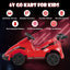 6V Kids Ride On Go Cart with Remote Control - Red