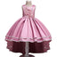 Vestidos de Cola de Princesa para Pequeñas Reinas