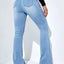 Women's High Waist Slim-fit Stretch Trousers