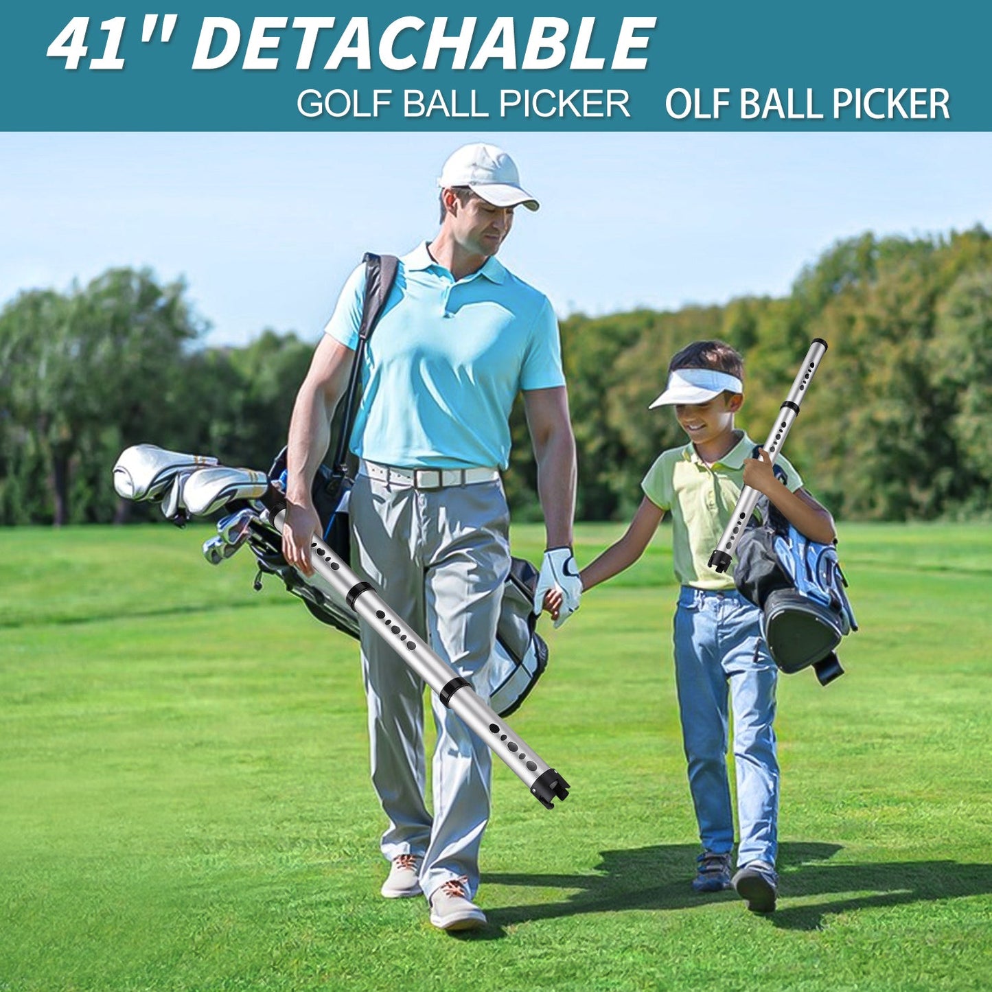 Portable Detachable Golf Ball Collector - Korvel