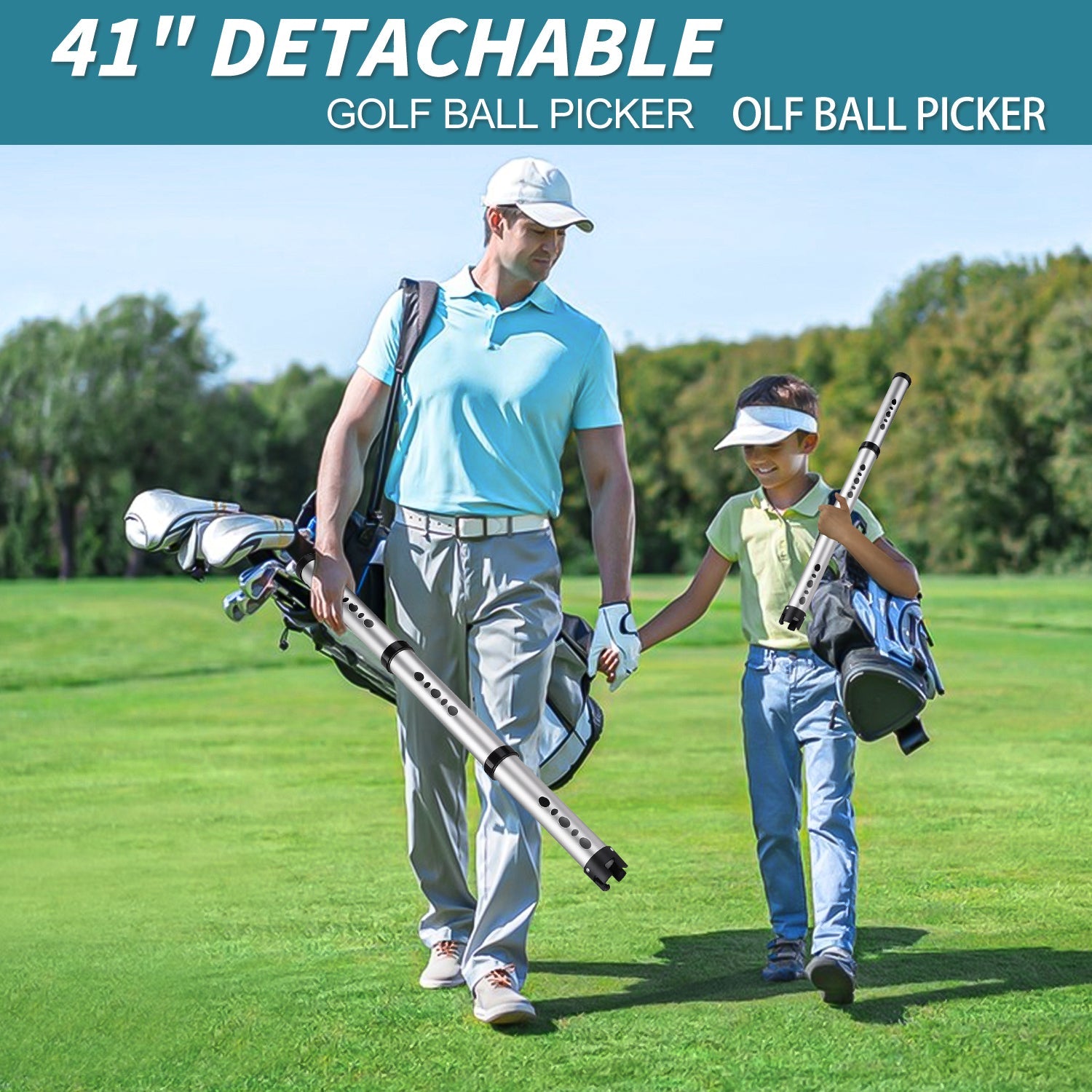 Portable Detachable Golf Ball Collector - Korvel