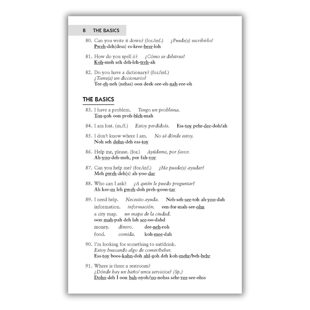 Ultimate Spanish Phrasebook: 700+ Essential Phrases for Travel