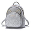 Mochila de PU de gran capacidad y estilo para mujeres y niñas