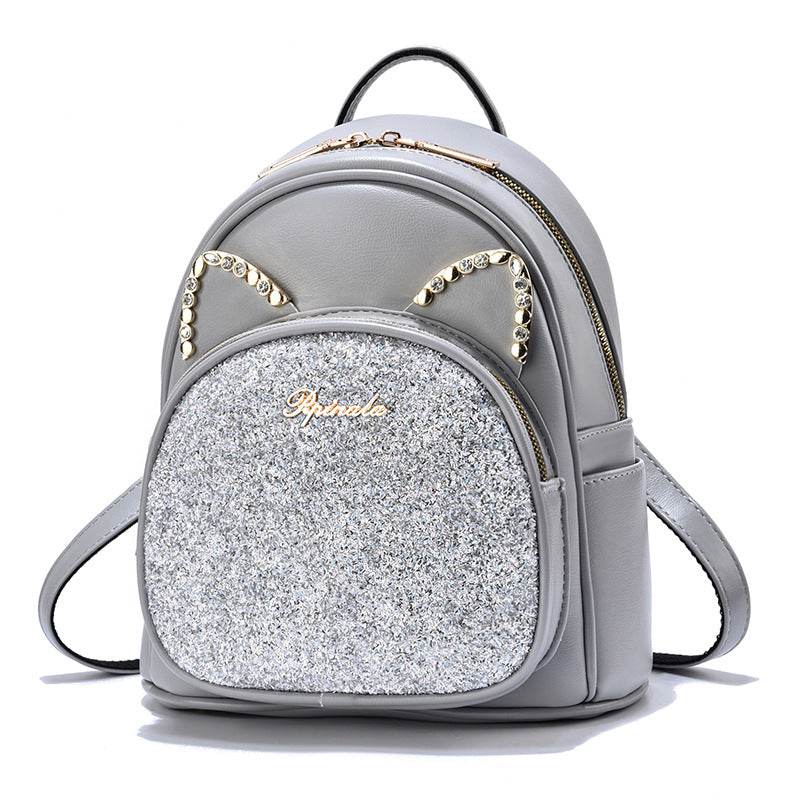 Mochila de PU de gran capacidad y estilo para mujeres y niñas