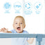 Gbruno Extra Large Baby Playpen - Safe Activity Center in Blue