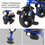 Triciclo Infantil 4 en 1 con Manillar Ajustable - Azul