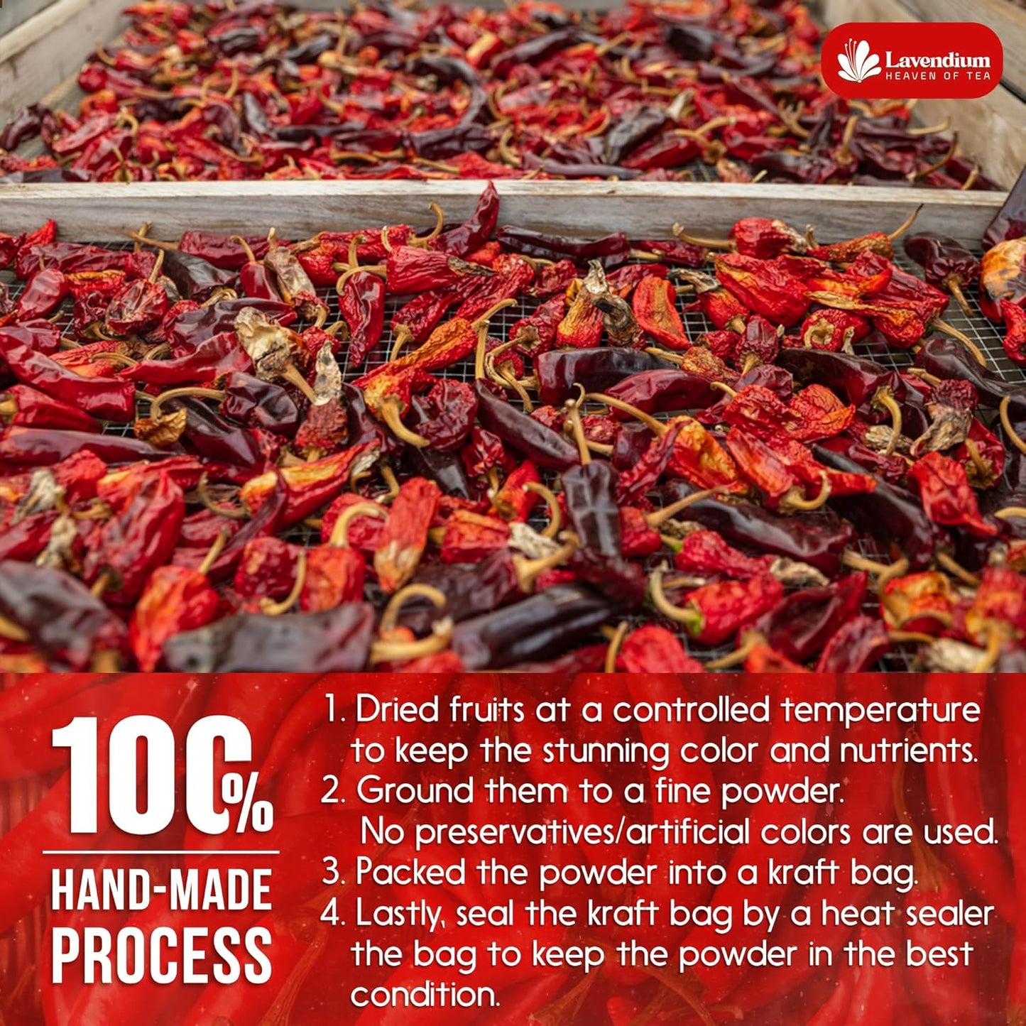 Premium Cayenne Pepper Powder - Pure Ground Red Pepper