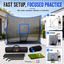 Portable Golf Practice Net - 10ft x 7ft Training Aid