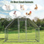 Large Walk In Chicken Run Cage - 9.5 x 6.5 Feet