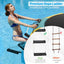 Bouncer aquatique gonflable rembourré de 12 pieds - Jaune