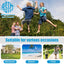 Trampoline de plein air premium avec filet de sécurité et échelle - 12 pi