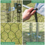 Gbruno Large Metal Chicken Coop Dome Cage - Galvanized Outdoor Enclosure