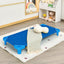 Mats de descanso apilables para niños en guarderías - 52 x 23 pulgadas, paquete de 6