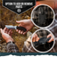 The Baby Tracker D2 Steel Bushcraft Survival Neck Knife Gift Set (Black and Gray) - Korvel