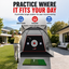 Filet d'entraînement de golf 3 m x 2,1 m - Modèle de tente portable