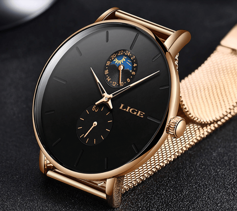 Montre Étanche Élégante pour Femme avec Chronomètres