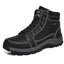 Botas de Tobillo Impermeables de Invierno Marrón Elegantes para Hombre