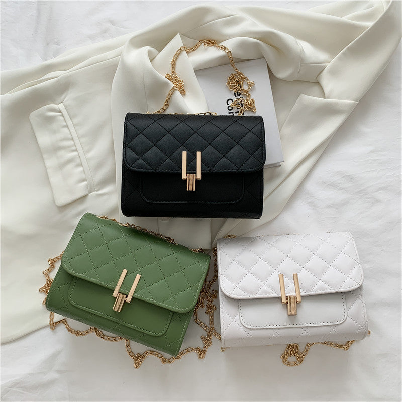 Bolso cruzado negro de lujo para mujeres - Bolso de diseñador versátil