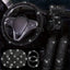 Diamond Rhinestone Steering Wheel Cover for Women