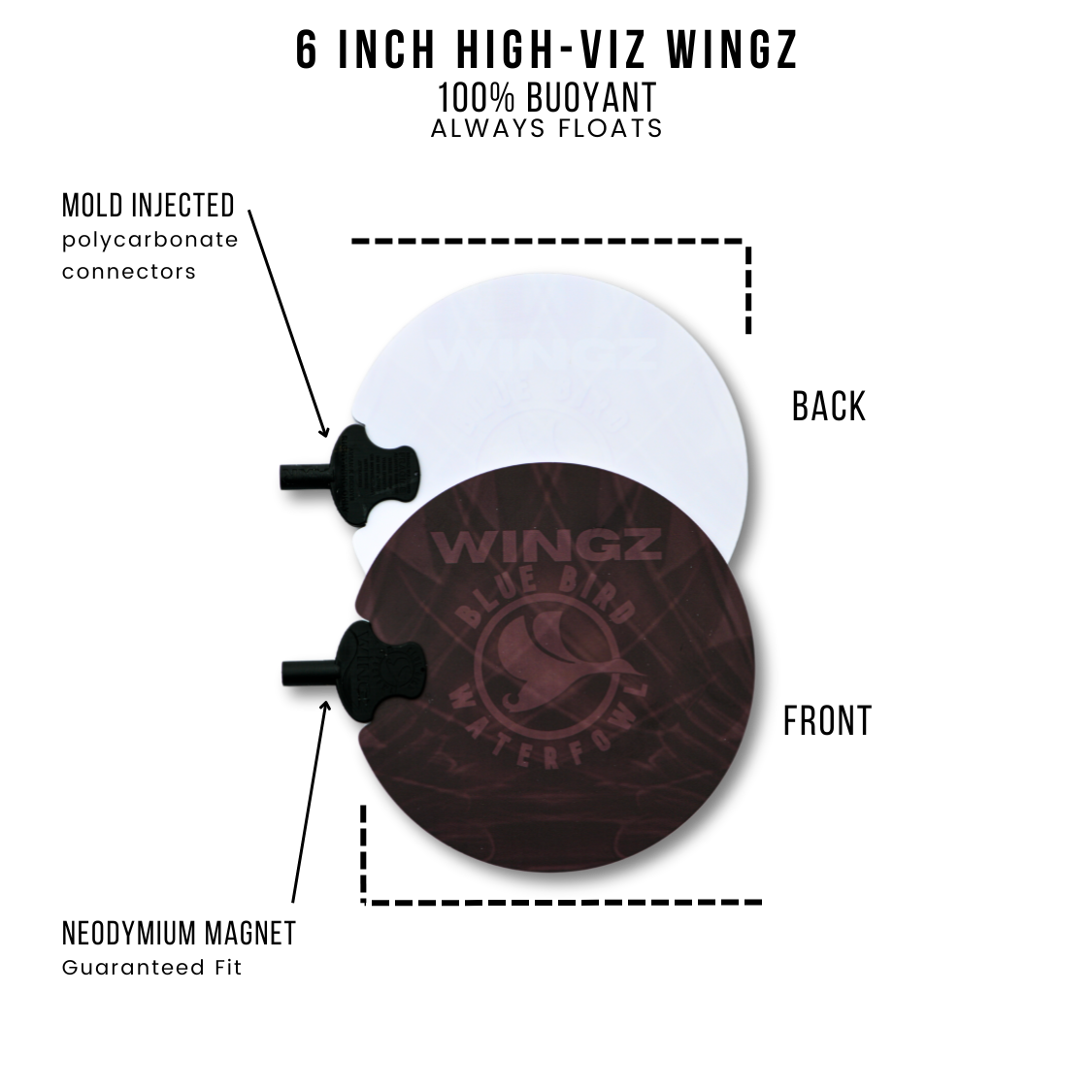 Mojo Elite Series King Mallard Wing Replacement Set - Korvel