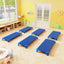 Camas apilables portátiles para guarderías - Paquete de 6 para niños - Azul