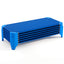 Camas apilables portátiles para guarderías - Paquete de 6 para niños - Azul