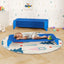 Camas apilables portátiles para guarderías - Paquete de 6 para niños - Azul