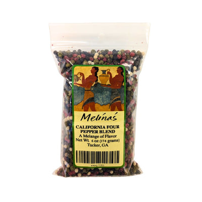 Melina's California Four Pepper Blend, 6 oz (174 grams) - Korvel