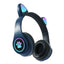 Wireless Bluetooth Cat Ears Headphones with LED Lights