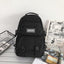 Mochila de Lona de Gran Capacidad y Moda para la Escuela y Uso Diario