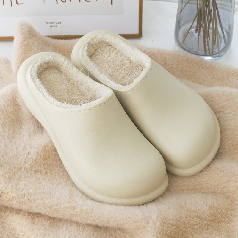 Zapatillas de felpa premium para mujeres en invierno - Cómodas y a prueba de agua