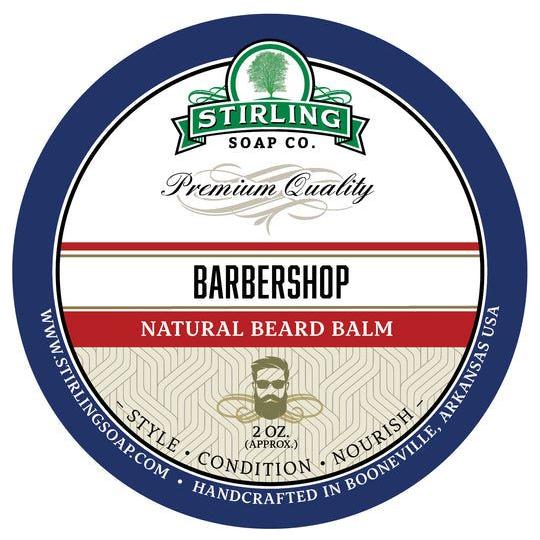 Stirling Soap Co. Barbershop Natural Beard Balm - 2 Oz