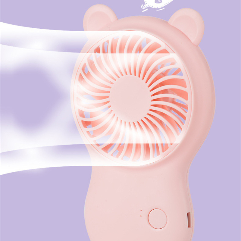 Ventilador Mini Portátil de Mano con Batería Recargable por USB