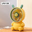 Ventilador Mini de Escritorio en Forma de Oso Creativo - Recargable por USB