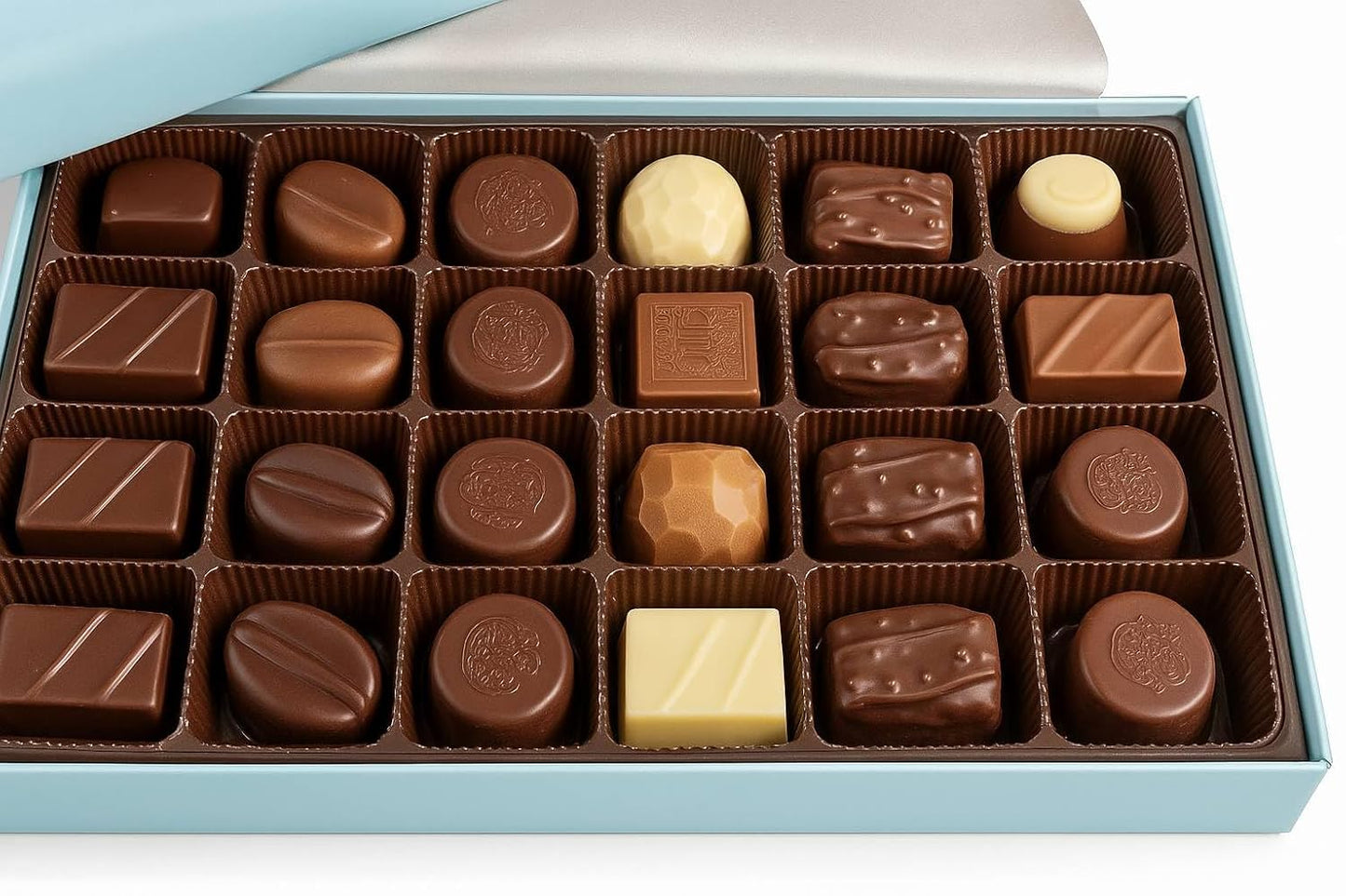 Andy Anand Sugar Free Belgian Chocolate Truffles - 24 Pieces Gift Box