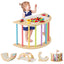 6 in 1 Kids Climbing Arch Playset with Removable Cushion - Multicolor