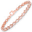 3.75 Carat Genuine Morganite Sterling Silver Bracelet