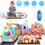 Electric Train Set with Remote Control and Realistic Features