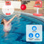 Jeu de basketball 2 en 1 pour piscine pour enfants