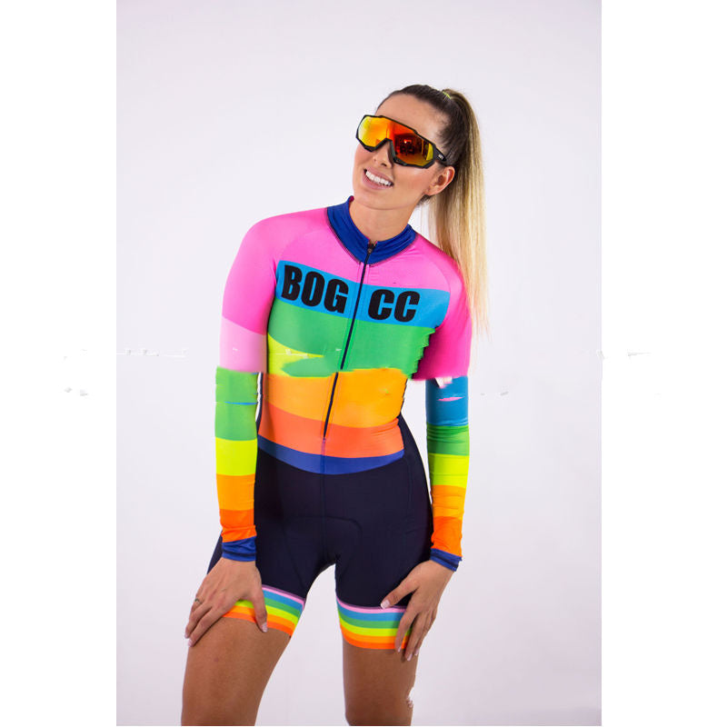 Premium Women's Cycling Suit - One Piece Activewear