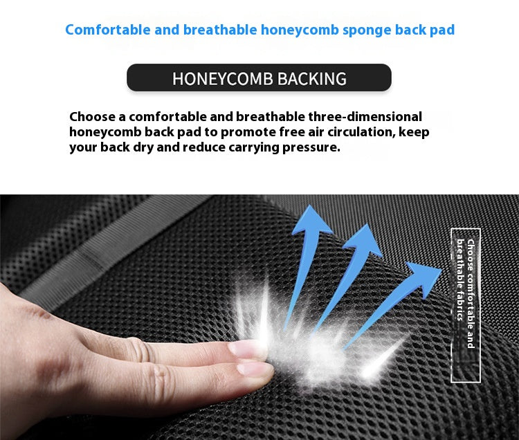 Mochila Multifuncional de Gran Capacidad para Hombres