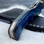 Premium Tactical Folding Knife – 8" Handcrafted Damascus Steel Blade with Elegant Pakka Wood Grip - Korvel