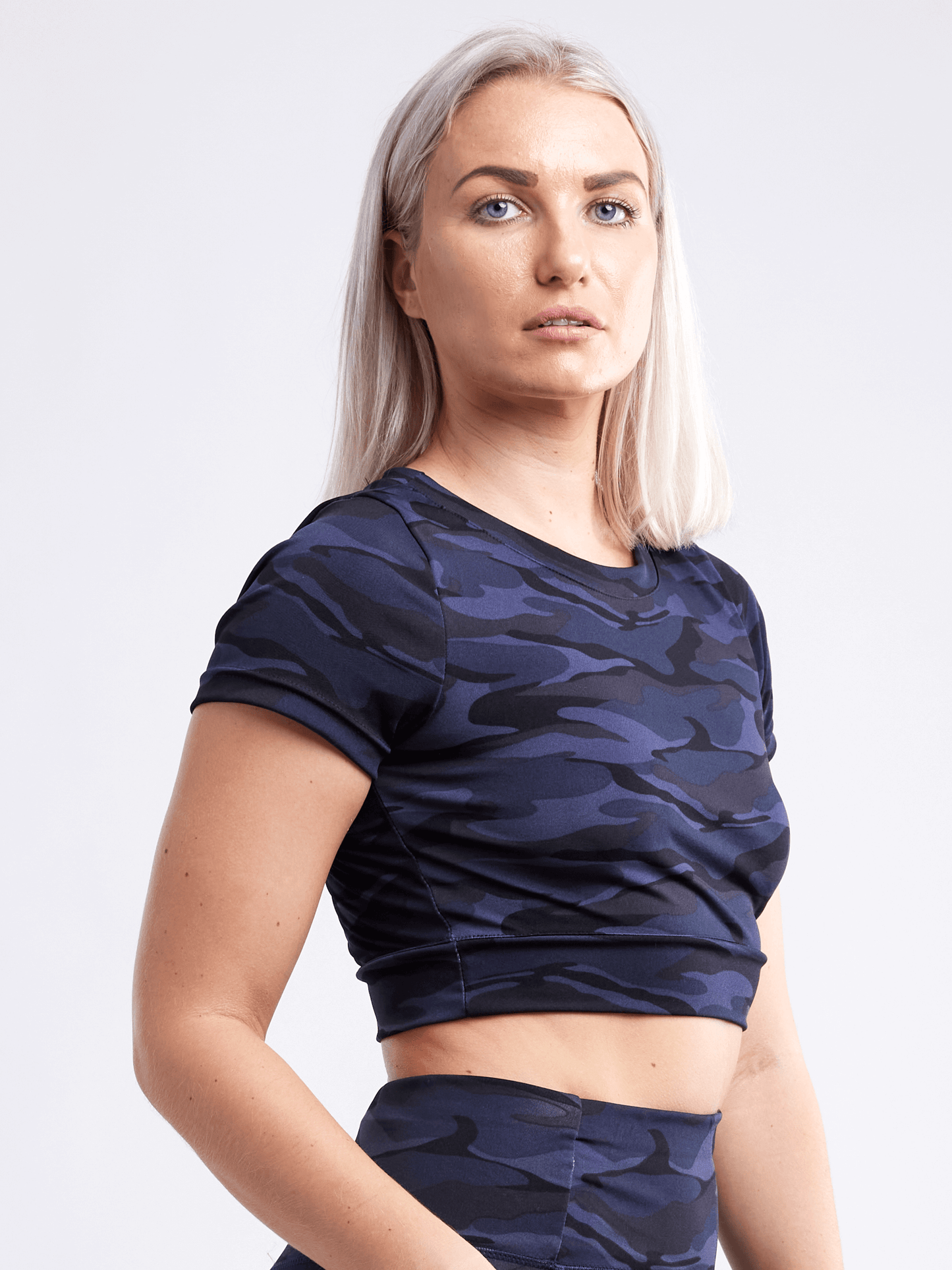 JupiterGear Crop Top à Manches Courtes